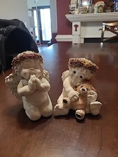 Vintage Dreamsicles Cherub Angel Collectables by Kristin Set of 2