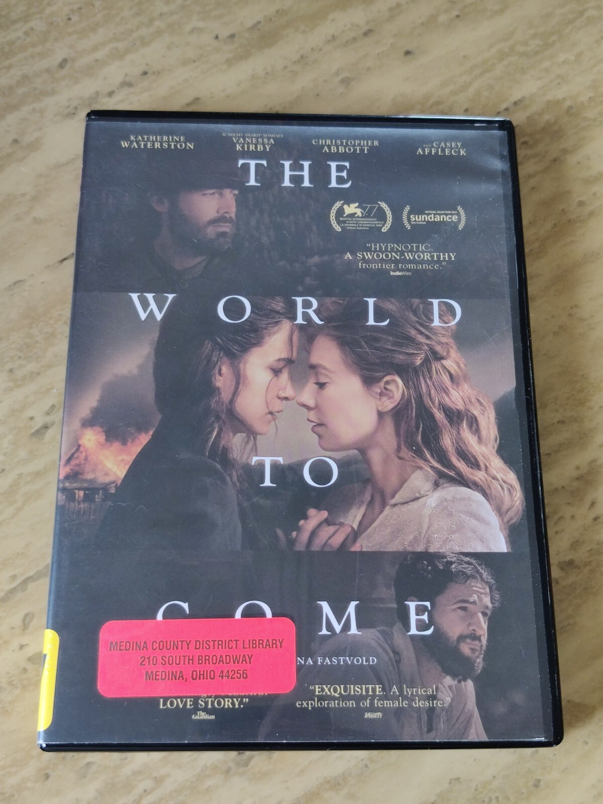 The World to Come (Ex Library DVD, 2020) Casey Affleck, Vanessa Kirby ...