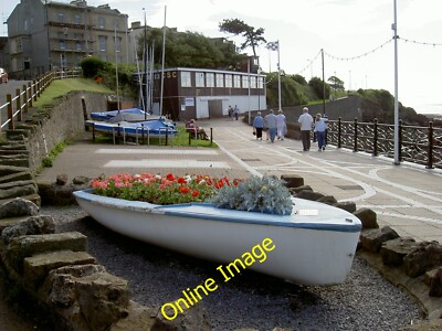 Foto 12x8 Meeresboden zum Blumenbeet Clevedon Ein kleines Schiff vor Clevedon c2012