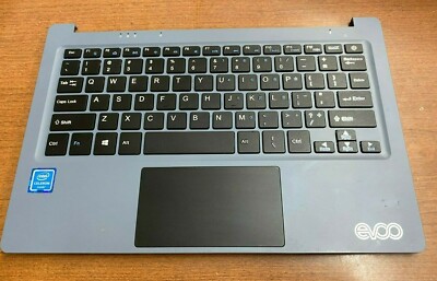 GENUINE!! EVOO EVC-116-1 SERIES PALMREST TOUCHPAD TOP CASE / KEYBOARD