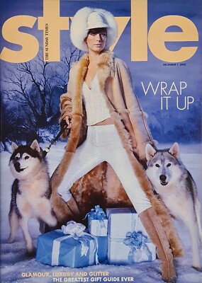 Sunday Times Style Magazine December 1st 2002   Wrap it up
