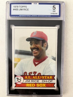 1979 Topps #400 Jim Rice Boston Red Sox ISA 5 Ex C021 | eBay