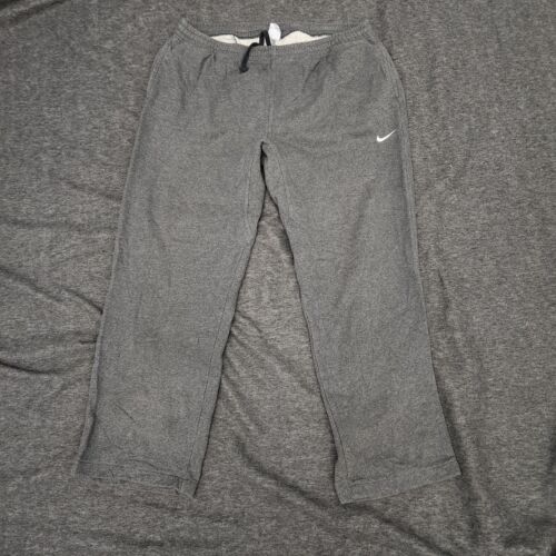 VINTAGE Nike Sweatpants Mens 2XL XXL Gray 90s Y2K… - image 1