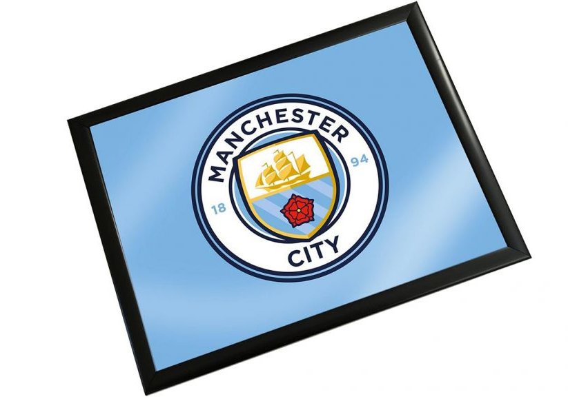 Manchester City FC Lap Tray - Approx 44cm x 34cm Official Licensed