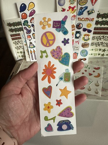 Scrapbook Stickers Lot Of  12 Total Sheets Include Sandy Lion/Viv Eisner, FMI - Picture 4 of 15