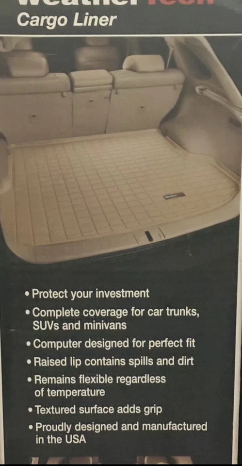 Weather Tech  Cargo Liner 40470 Trunk Mat for Hyundai Elantra/Coupe  2011-2016 - Image 3 of 4