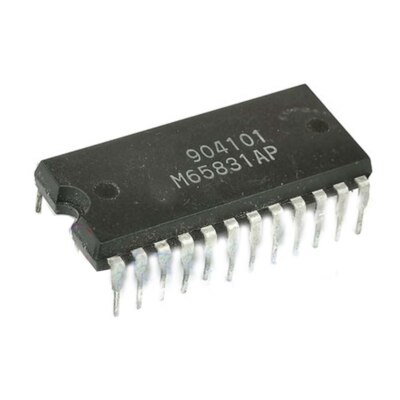1PCS M65831AP DIP-24 M65831 Digital Echo (Digital Delay) Integrated Circuits