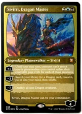 MTG Sivitri, Dragon Master  FOIL ETCHED Commander: Dominaria United 065 NM
