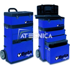 Trolley Beta C41H B blu special carrello portautensili a 2 moduli divisibili