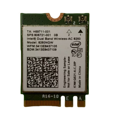 INTEL DUAL BAND AC 8260 8260NGW 802.11ac WIFI WLAN CARD+bluetooth