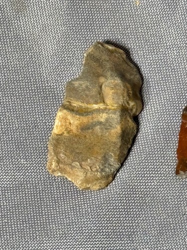 Set of 2 Paleo Indian Knapped Knives Blades Native American Tools Arrowheads - Picture 2 of 7