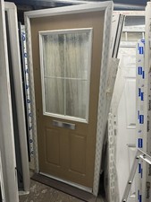 Brand New Composite Front Door - Primered Front &  Inside - 1000 X2095 Mm