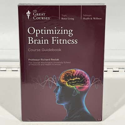 The Great Courses Optimizing Brain Fitness DVD Sealed Buy 2 Get 1 Free 