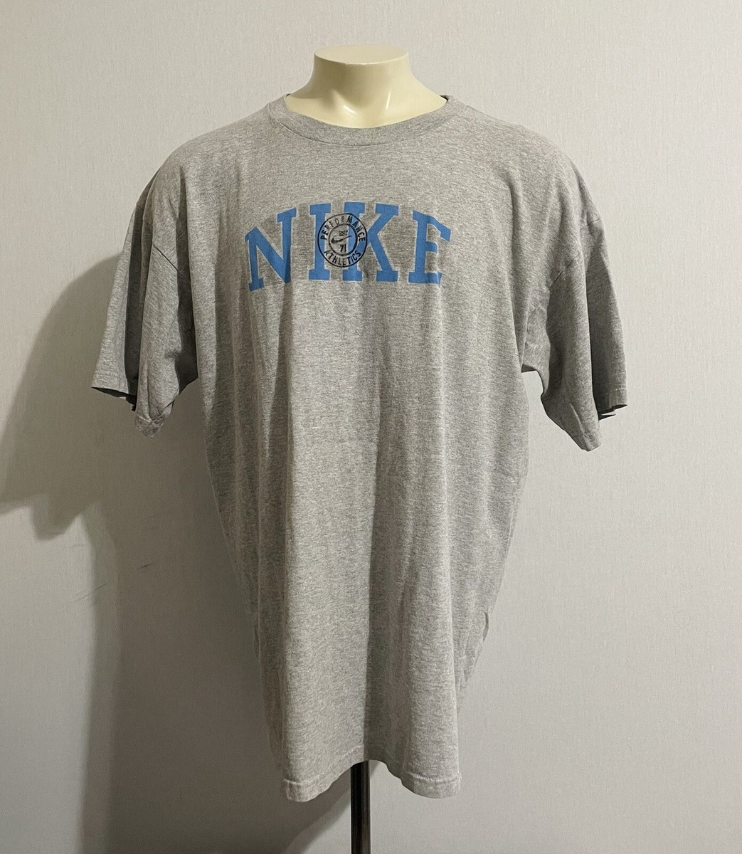 Vintage Nike 90's Athletics Men's T-shirt Sz XXL Centre Logo
