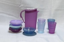   Brand New Tupperware Mini Kids Impressions 9-Pc Party Set Multicolor 