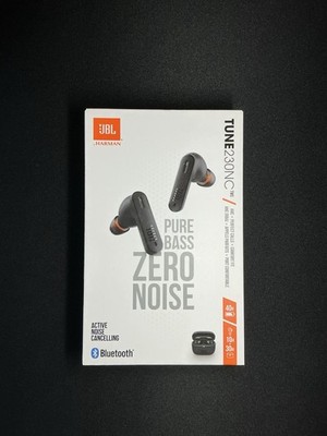 JBL Tune 230NC TWS Black Earbuds Active Noise Cancelling - Brand New Sealed