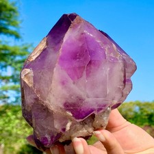 3.45LB Natural Amethyst Cluster Quartz Crystal Backbone Mineral Specimen Healing