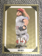 Ben Hess 2025 Leaf 15th Anniversary 1/1 ONE OF ONE Pre-Production PROOF Yankees