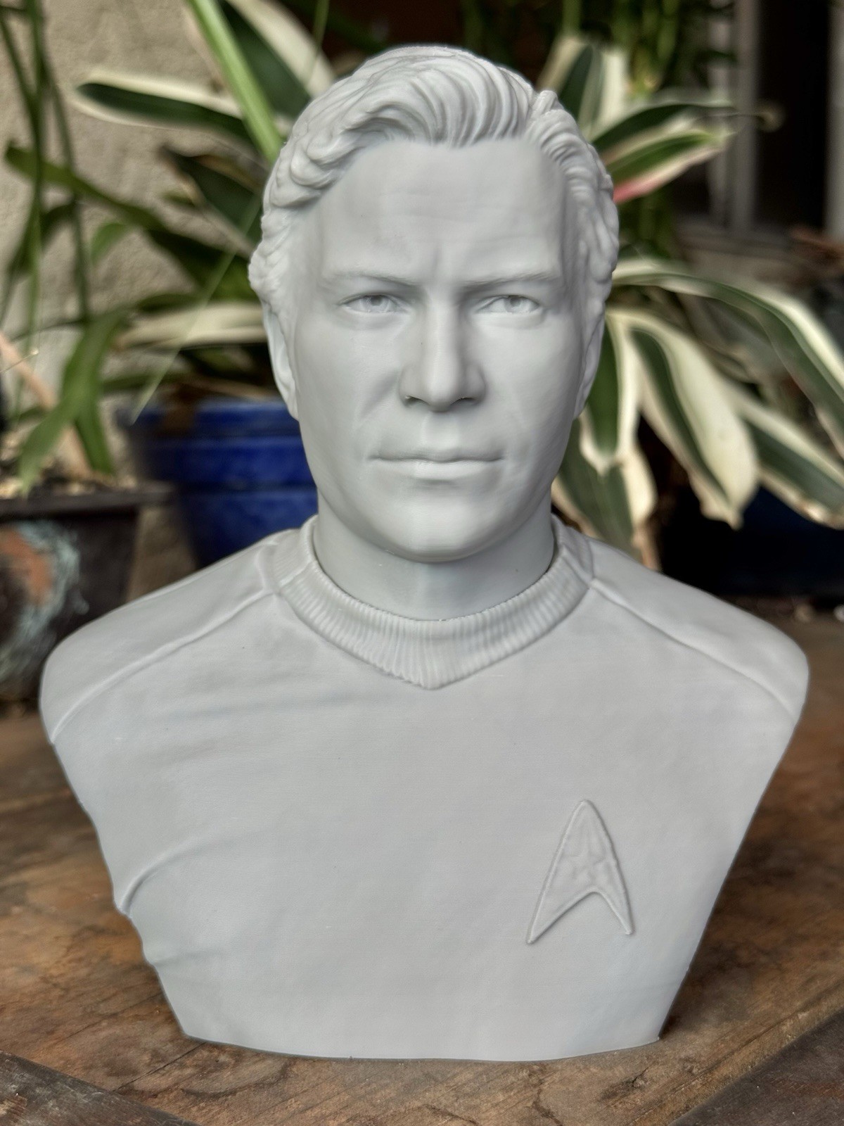 Star Trek TOS Busto Set 6,5” Statue Stampate in 3D Collezione Sci-Fi Crew 6pz foto 5
