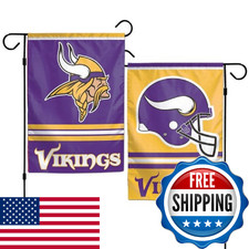 NFL Minnesota Vikings Garden Flag 11x15