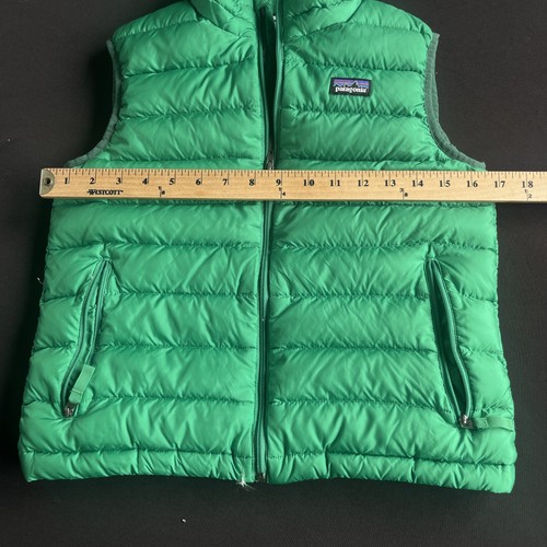 Patagonia Down Sweater Vest Boys Medium Puffer Insulated Zip Outdoor Winter - Picture 11 of 15