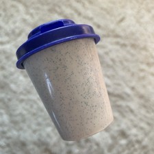 Tupperware Salzstreuer Wichtel blau Gebraucht