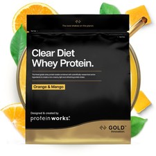 Protein Works | Clear Diet Whey - Gold Innovation, 500g (20 Shakes) 
