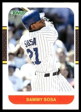 Sammy Sosa 2021 Donruss #239 Chicago Cubs MLB READ FREE SHIPPING AutographDen