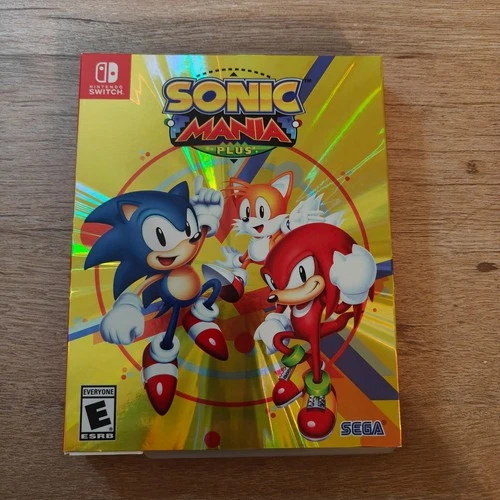 Sonic Mania Plus w/ Art Book - Nintendo Switch