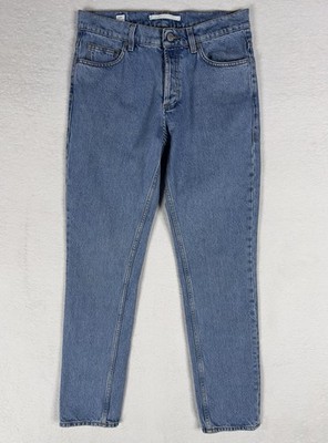 Norse Projects Slim Denim Blue Jeans Men's 30x30* Button Fly 100% Cotton Italy
