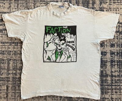 Vintage 1984 The Faction Corpse In Disguise T Shirt Sz XL Skate Punk Caballero