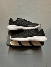 Image of adidas Gamecourt 2.0 Tennis Womens Black Sneakers Athletic Shoes- UK 6 - ID1494