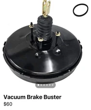 PartsFlow Vacuum Power Brake Booster 54-72020 compatible with Ford Edge…