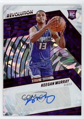2022-23 Panini Revolution Rookie Chinese New Year /13 Keegan Murray Auto RC 1uw6