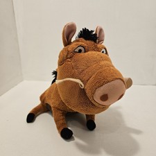 PUMBAA lge 10" DISNEY THE LION KING SOFT TOY PLUSH 