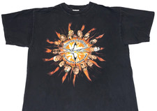 Rare 1990s Superstars of WCW World Championship Wrestling Kansas Lottery T-Shirt