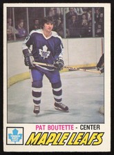 1977-78 O-Pee-Chee #284 Pat Boutette Toronto Maple Leafs VG-VGEX