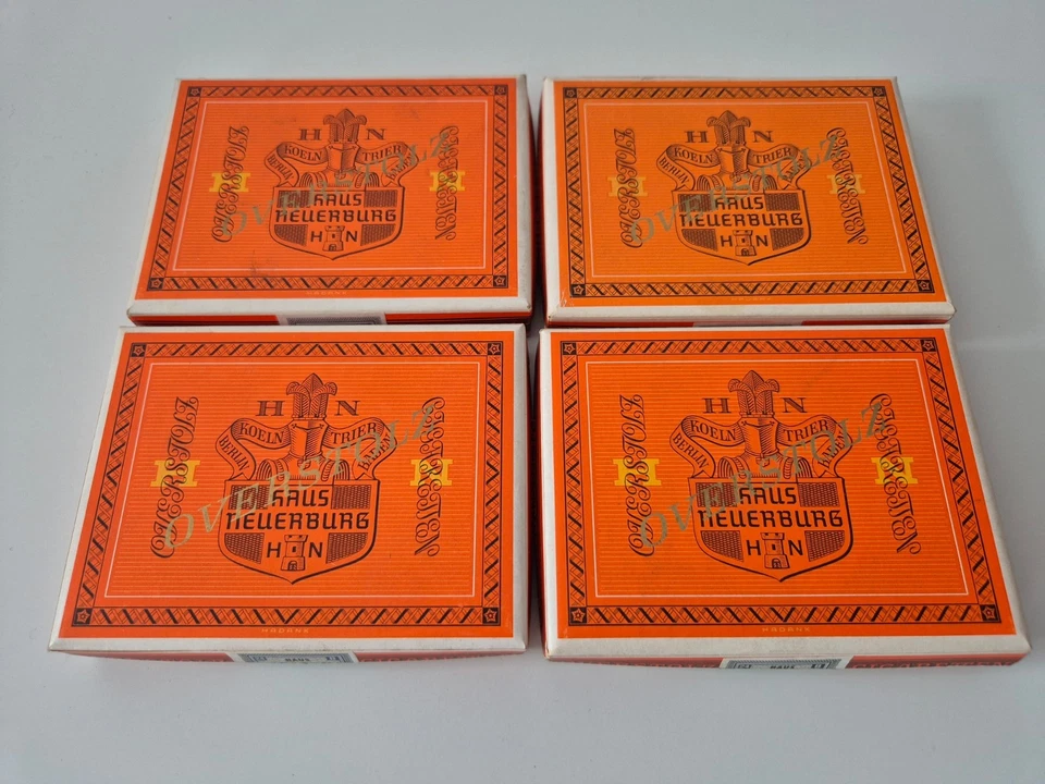 Pappschachteln Boxen Overstolz Haus Neuerburg 24 Zigaretten leer - Bild 2 von 4