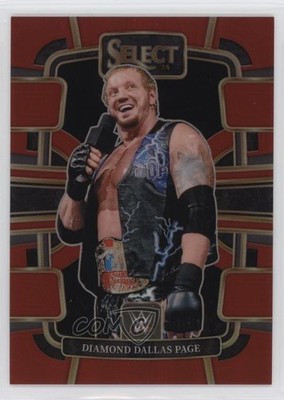 2024 Panini Select WWE Concourse Red Prizm /175 Diamond Dallas Page #89 HOF 02v3
