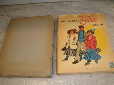 DAS GROSSE ZILLE ALBUM HC DJ SLIPCASE 1957 GERMAN