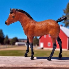 Breyer 875 Woodsprite Pony Foal Bay Vintage Made In USA