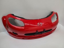 2006-2008 Mazda Miata Mx-5 Front Bumper Assembly Red A4a Small Tear In Cover