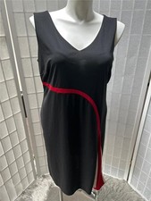Women's Tabloid 3X Little Rich Black Shift Dress