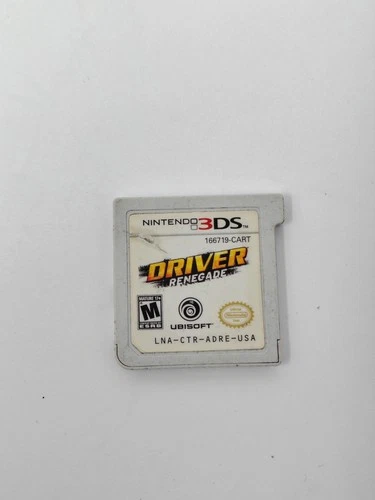 Nintendo 3DS Driver Renegade Authentic Cartridge Cartridge Only Tested
