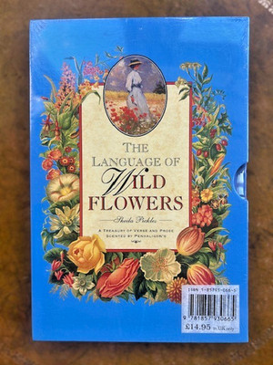 THE LANGUAGE OF WILD FLOWERS by Sheila Pickles Hardback Book + Slipcase UNOPENED