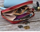 Women Cute Leather Wallet Coin Purse Card Holder Small Zipper Clutch Handbag Bag — photo 5