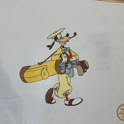 グーフィー How To Play Golf セル画 WALT DISNEY LIMITED EDITION 