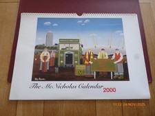 PETER HEARD 2000 CALENDAR McNICHOLAS CONSTRUCTION (COLLECTOR/IDEAL FOR FRAMING)