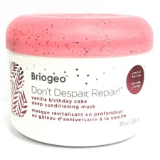 Briogeo Don't Despair, Repair - Vanilla Birthday Cake Deep Conditioning Mask,8oz