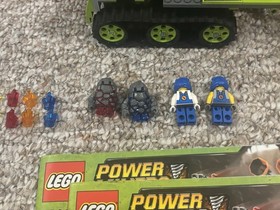 Lego Power Miners Crystal Sweeper 8961 W/ Manual & Minifigures